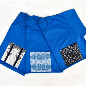 INABEL SHIRTS SMALL - BLUES