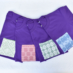 INABEL SHIRTS SMALL - PURPLES