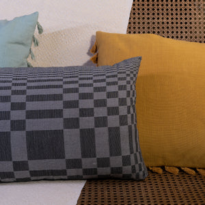 BINAKOL THROW PILLOW CASES BLACK AND WHITE