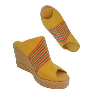 MELENE | wedge | striped design