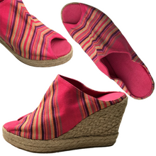 Load image into Gallery viewer, MELENE | wedge | striped design
