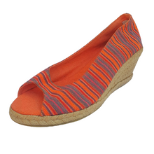 Load image into Gallery viewer, NICOLE | wedge | striped design
