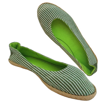 Load image into Gallery viewer, PAMELA | flats | jap mat weave design
