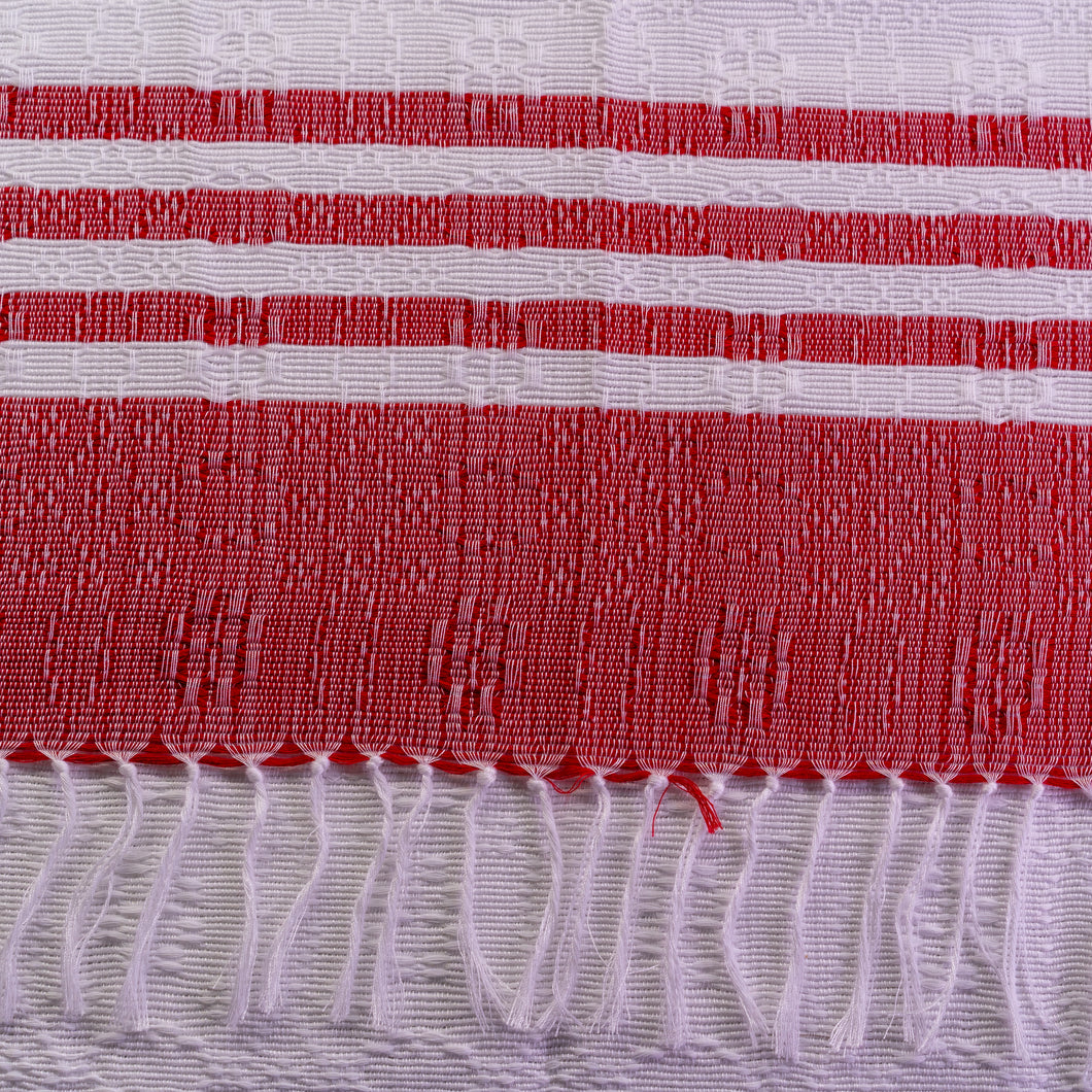 TOWELETTE/ RED STRIPED