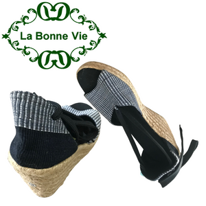 DINA | wedge |  jap mat weaved designs