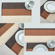 Load image into Gallery viewer, Placemat and Table Runner Set | Striped
